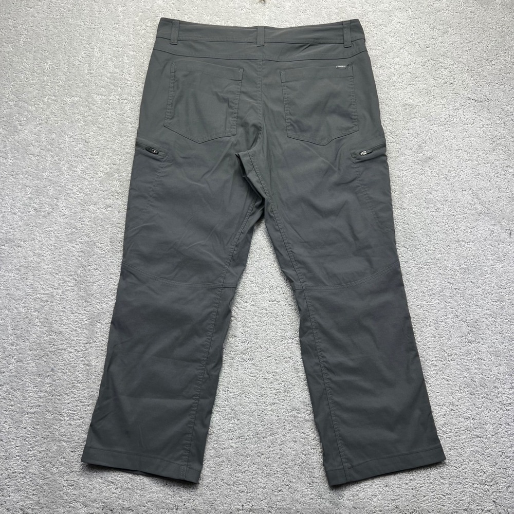 Eddie Bauer Pants Mens 36x27 Gray First Ascent Guide Pro Hiking Outdoor Cargo - Picture 10 of 16